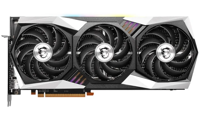 MSI MSI RX 6800 Gaming Z Trio 16G graphics card — product photo