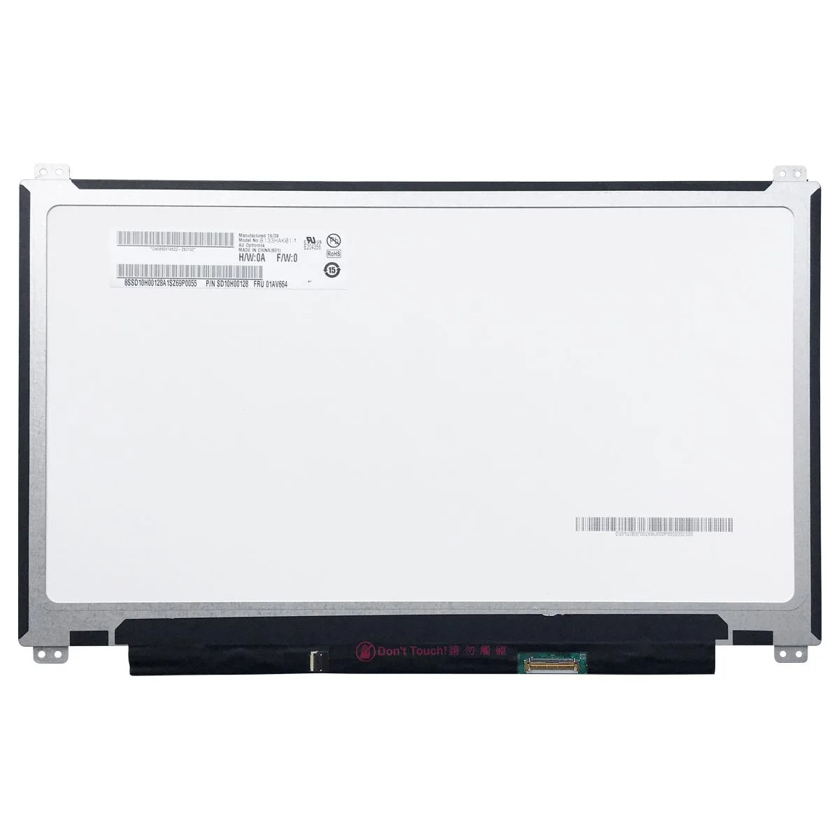 ATPAZDB ATPAZDB B133HAK01.2 13.3" FHD 1920x1080 Touch 40-pin laptop screen — product photo