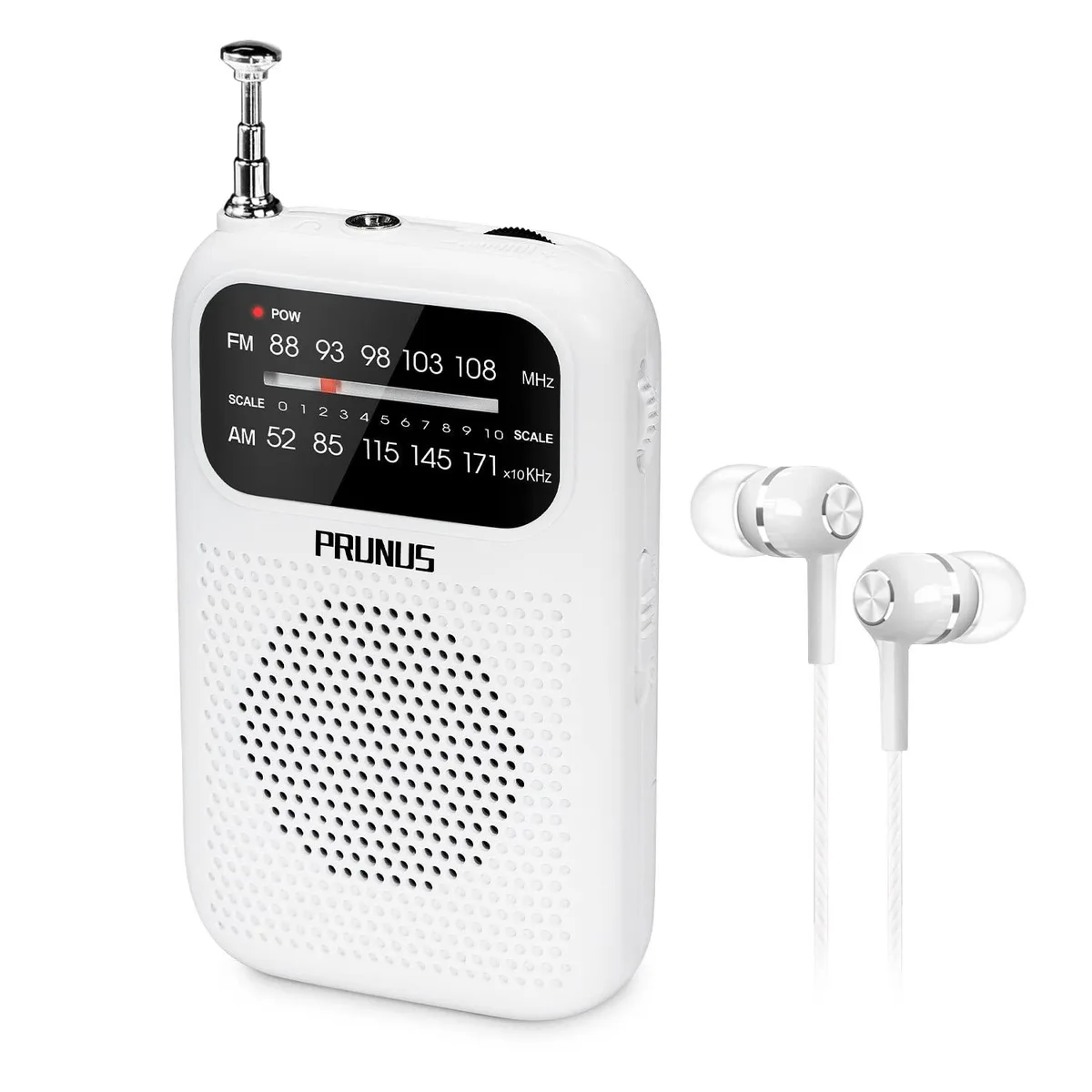  PRUNUS 777 Pocket Radio AM FM AAA Battery 64g — product photo