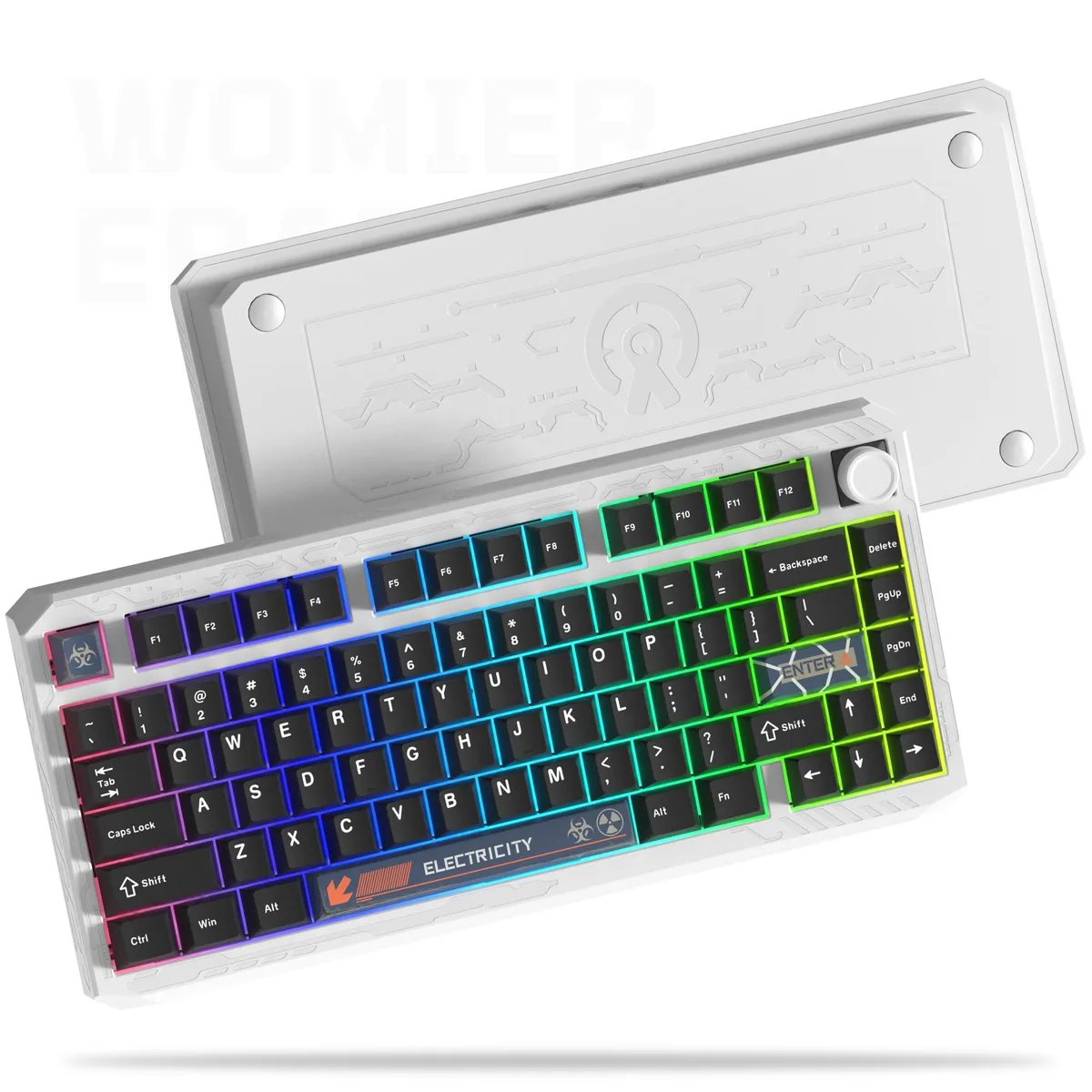 Womier Womier ERA75 75% Wireless Aluminum Gaming Keyboard White — product photo