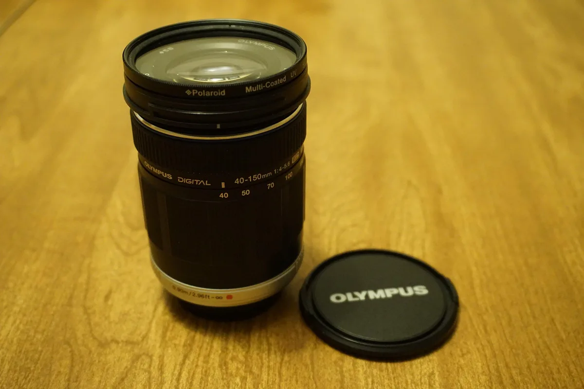 Olympus America Inc. Olympus Zuiko Digital ED 40-150mm f/4-5.6 camcorder lens — product photo
