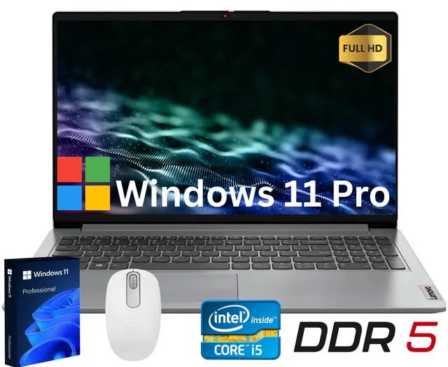 Lenovo Lenovo IdeaPad Slim 3i 15.6" i5-1335U 12GB 512GB Grey Mouse laptop — product photo