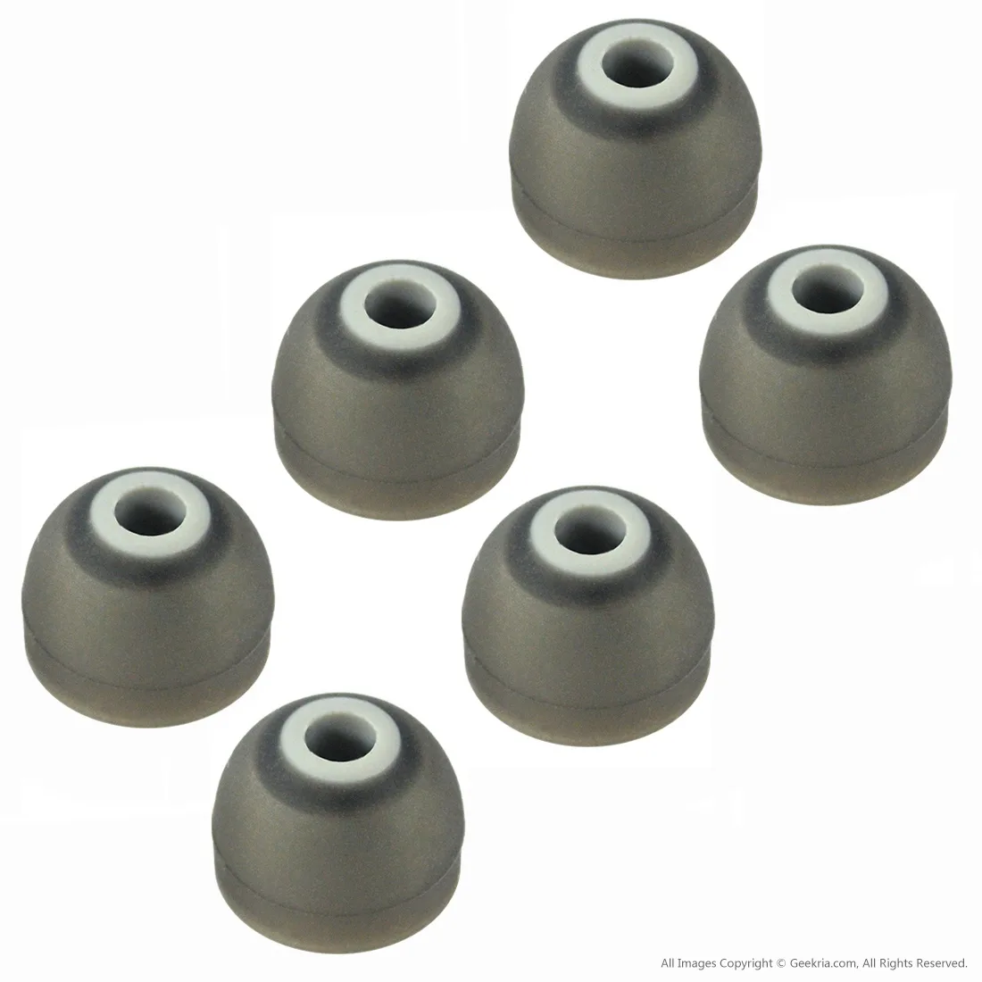 Geekria Geekria Replacement Silicone Eartips for JayBird BlueBuds X, X2 (Size L) — product photo