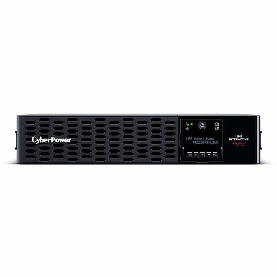 CyberPower CyberPower PR2200RTXL2UC UPS 2200VA/2200W 2U 8x NEMA 5-20R 10ft cord — product photo