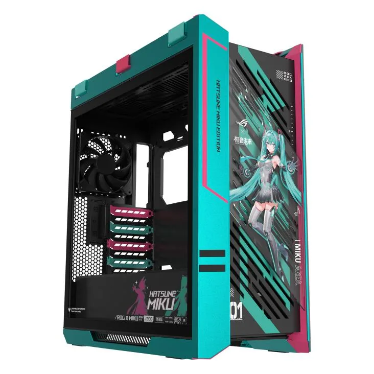 ASUS ASUS ROG GX601S Helios Hatsune Miku Edition PC Case — product photo