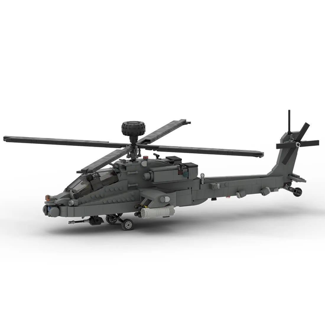 ZITIANYOUBUILD ZITIANYOUBUILD MOC-104169 AH-64 Apache 995 Parts Educational Building Set — product photo