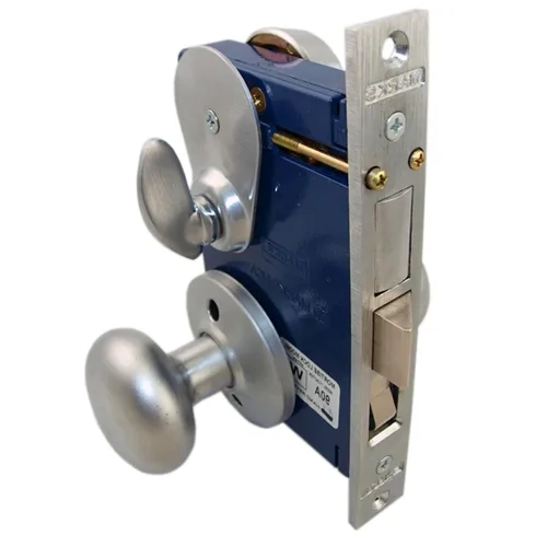 Marks USA Marks USA 22F/26D-W-RH Satin Chrome Right Hand Mortise Dormitory Door Lock — product photo