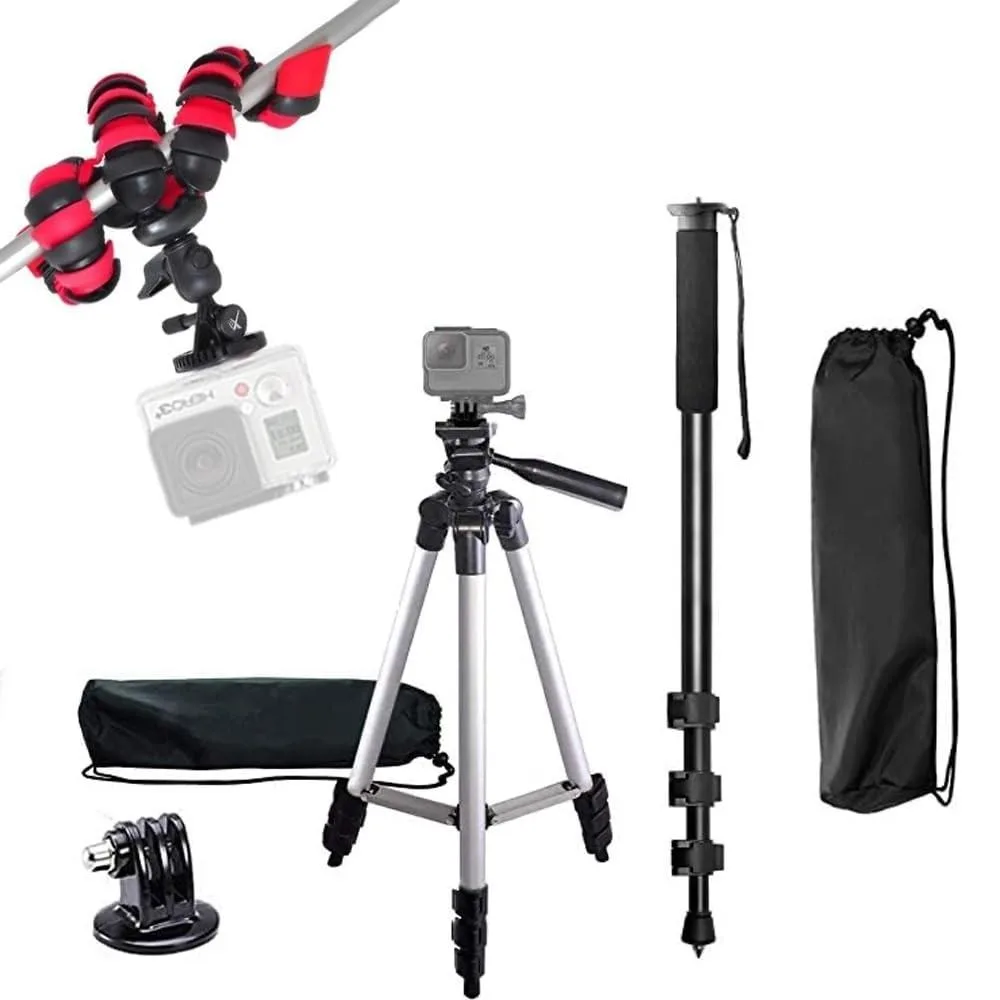 BoYata BoYata 50" Tripod, 72" Monopod &amp; 12" Flexible Tripod Kit — product photo