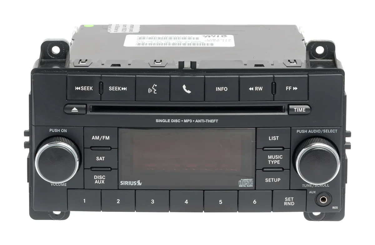 1 Factory Radio 1 Factory Radio P05091194AA Receiver 2012-2013 Dodge Durango AM FM CD MP3 RES — product photo