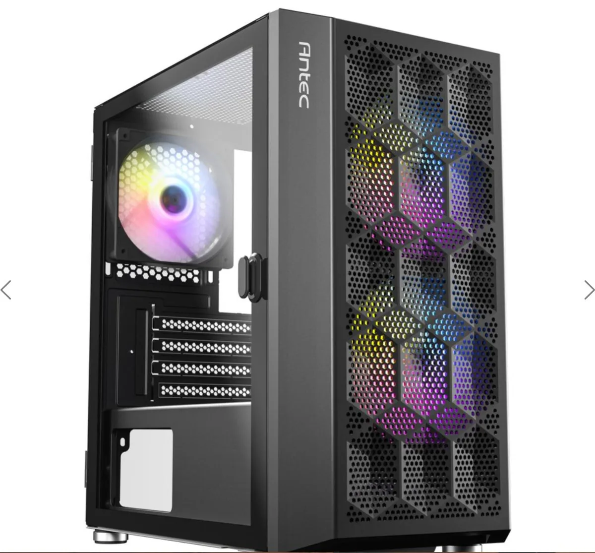 Antec Antec NX200M RGB mini-tower PC case — product photo
