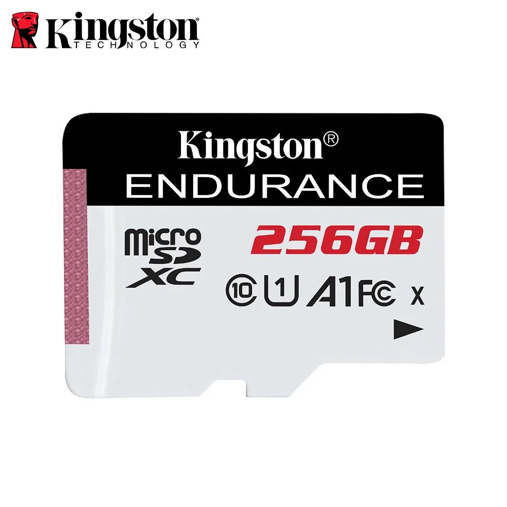 Kingston Technology Corp. Kingston 256GB High-Endurance microSDXC Memory Card — product photo