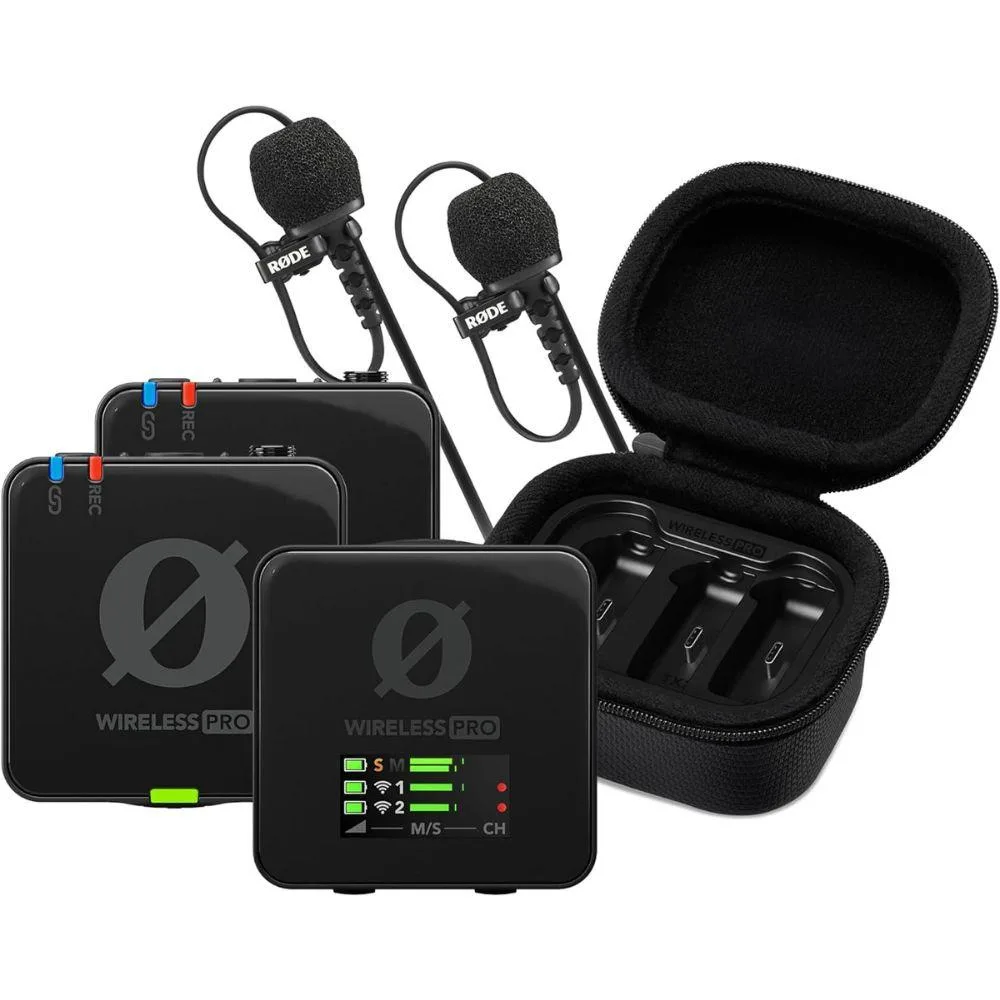 RODE Microphone RODE Wireless PRO 2-Person System with Lavaliers (2.4 GHz) — product photo