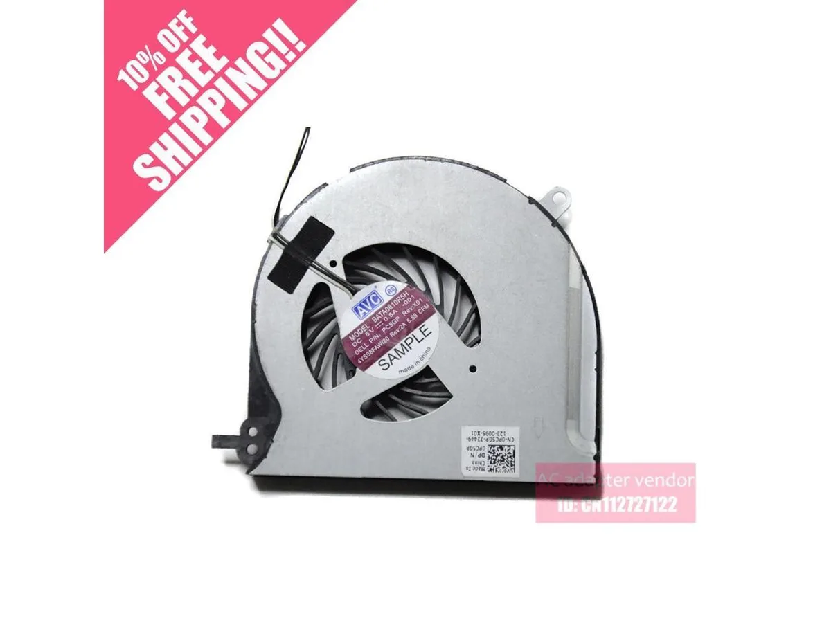 Fans Fans Dell XPS 15Z Heatsink Cooling Laptop Fan 0PC5GP — product photo