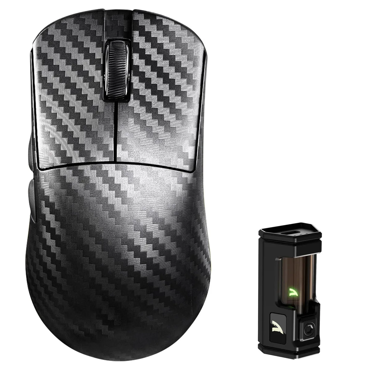  ASUS ATTACK SHARK R11 Ultra 8K Carbon Fiber Wireless Gaming Mouse (Wave) — product photo