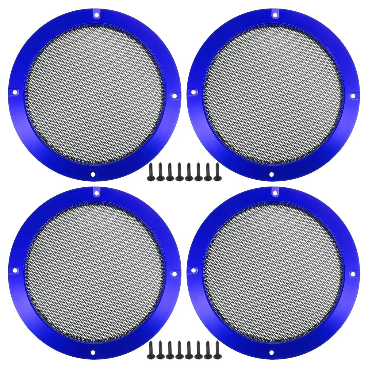 Avantalk Avantalk 6.5 inch Speaker Grill Cover 2 in 1 Accessory Blue Pack of 4 — product photo
