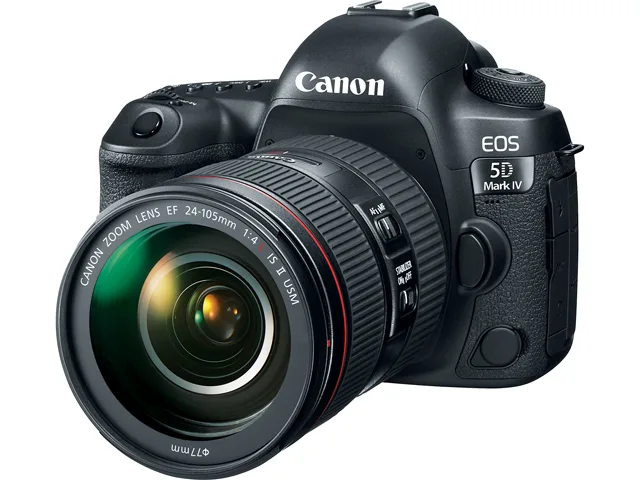 Canon Canon EOS 5D Mark IV 30.4MP DSLR Camera with EF 24-105mm f/4L IS II USM Lens Kit 1483C010 — product photo