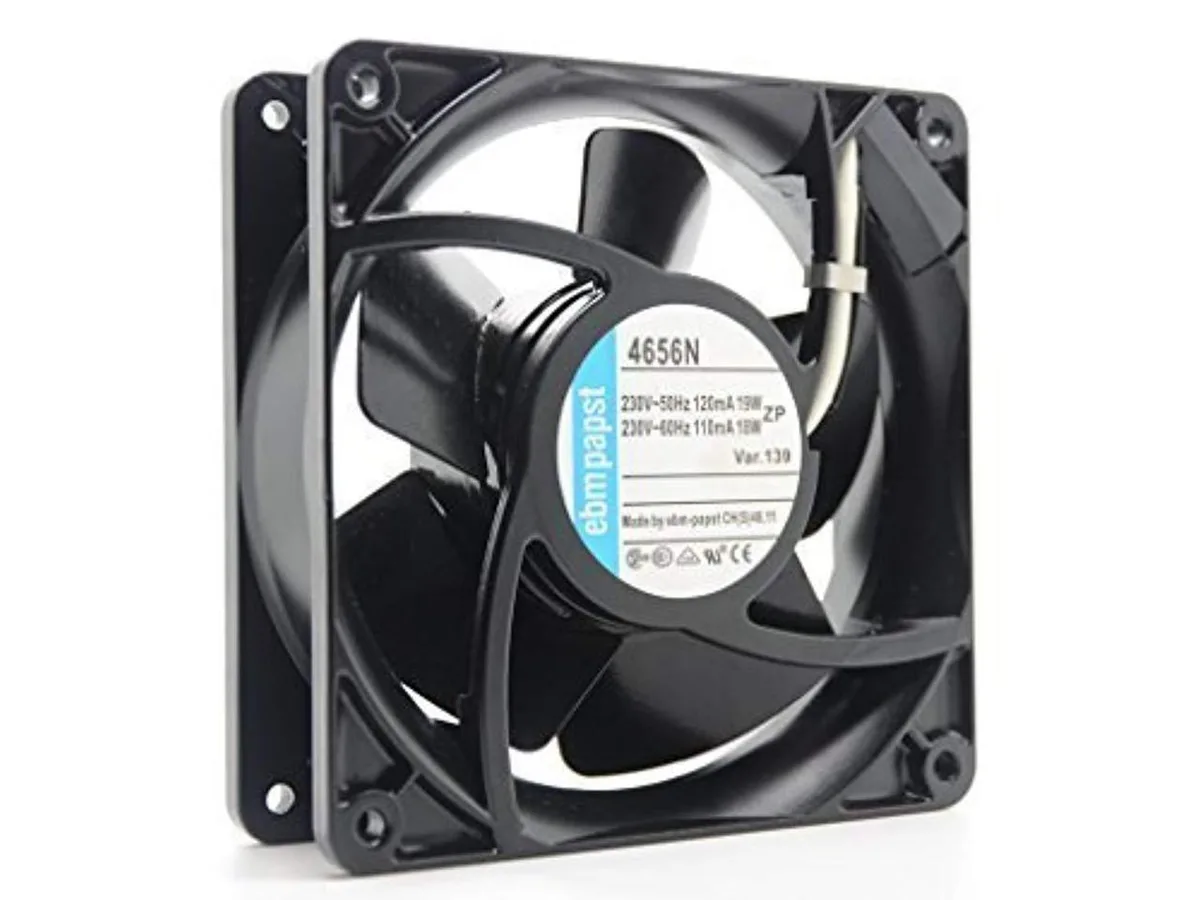 Zyvpee Zyvpee 4656N 120×38 mm 230 V 50/60 Hz 2-pin axial case fan — product photo