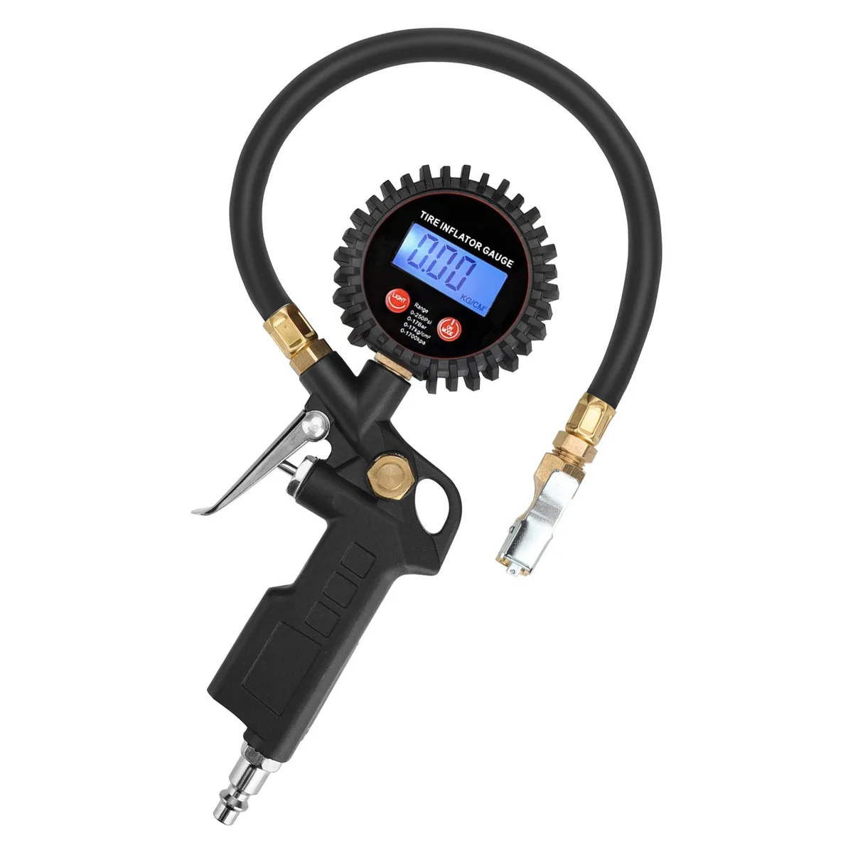 NSI NSI YDF03380143 Digital Tire Inflator Deflator Gauge ±1 PSI 0-250 PSI — product photo