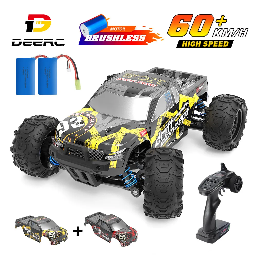 Deerc Deerc 300E 1:18 4WD Brushless RC Car 60 km/h 2×20+ min — product photo