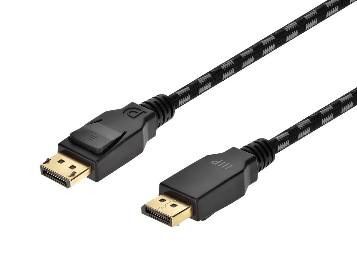 Monoprice Inc. Monoprice 137919 DisplayPort 1.4 Cable 3.00 ft Gray — product photo