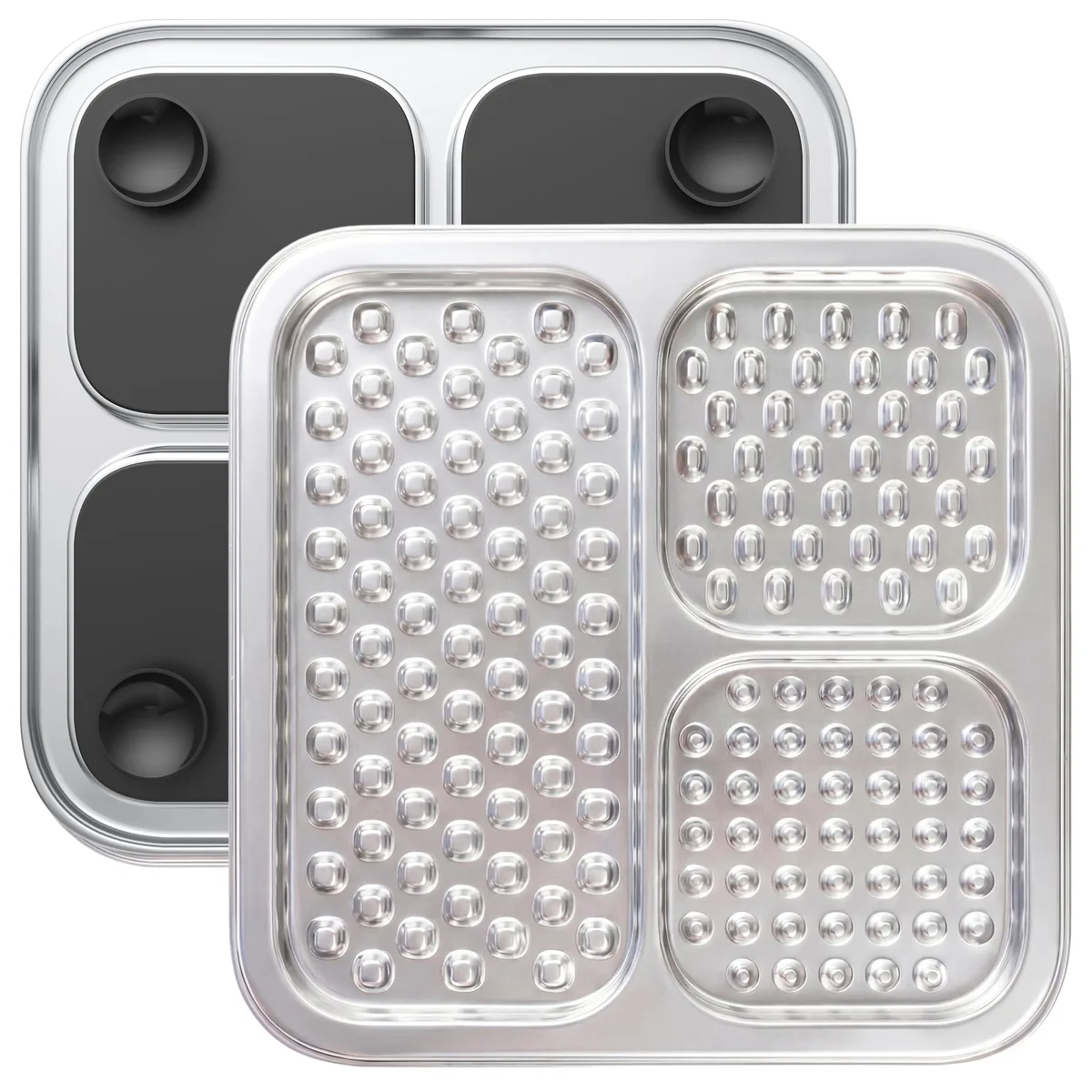  PAW Stainless Steel Lick Mat Small Multi-Color 304 — product photo