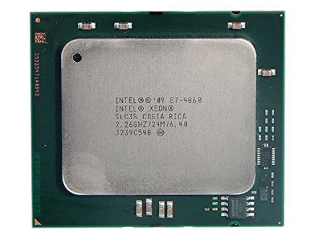 Intel Intel Xeon E7-4860 10-Core 2.267 GHz 24MB L3 130W LGA 1567 SLC3S server processor — product photo
