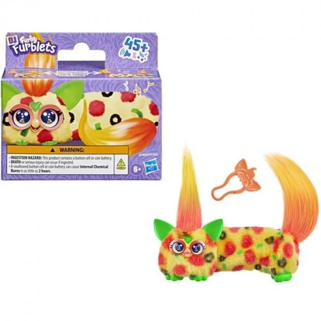 Furby Furby DJ Furblets Pepp-Oh-Roni G17845X00 stuffed toy — product photo