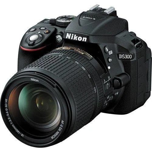 Nikon Inc Nikon D5300 Camera Kit Black 18-140mm Lens — product photo