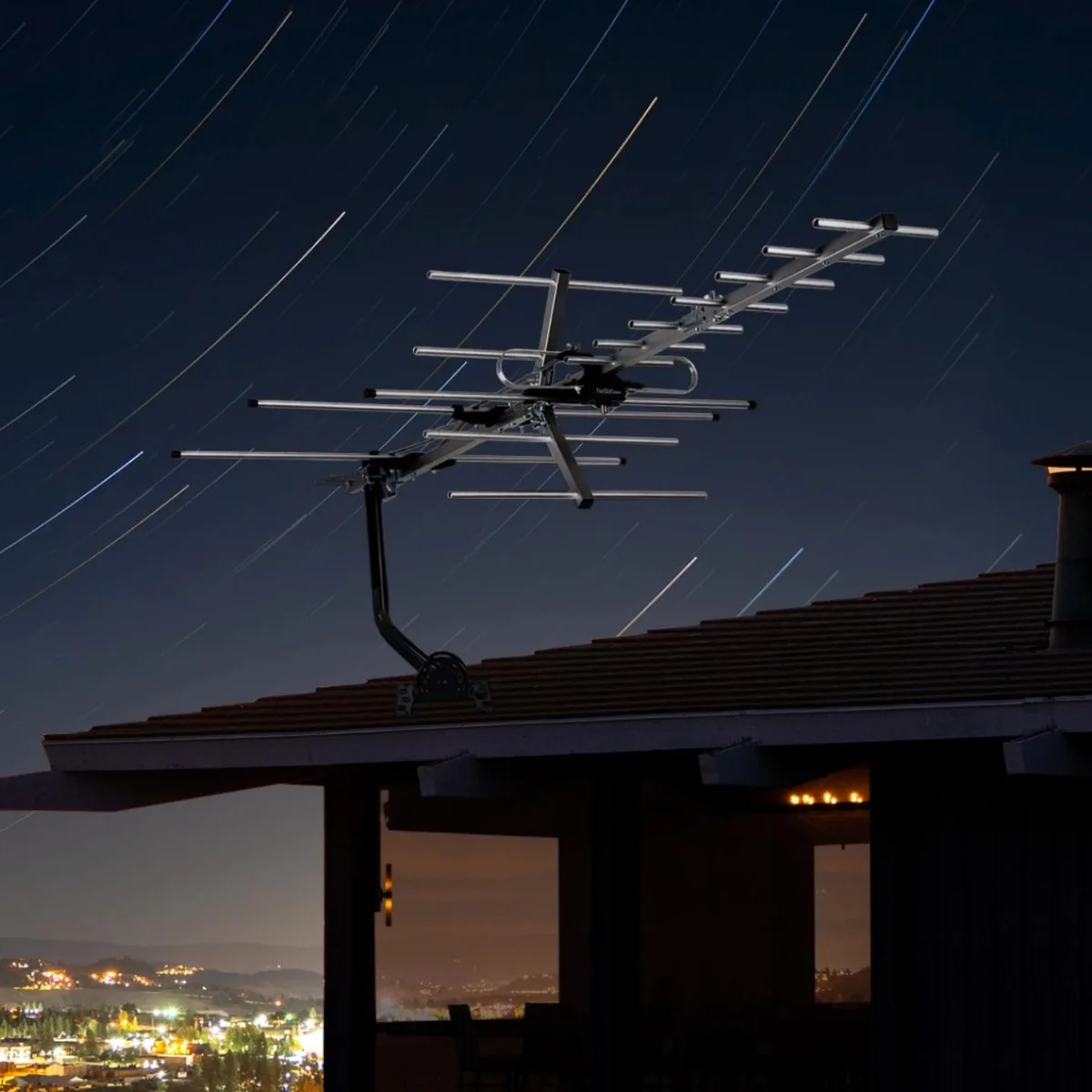 FiveStar FiveStar FSA-5812-J-EGG Yagi TV Antenna 200 Mile Range 12dB UHF Gain — product photo