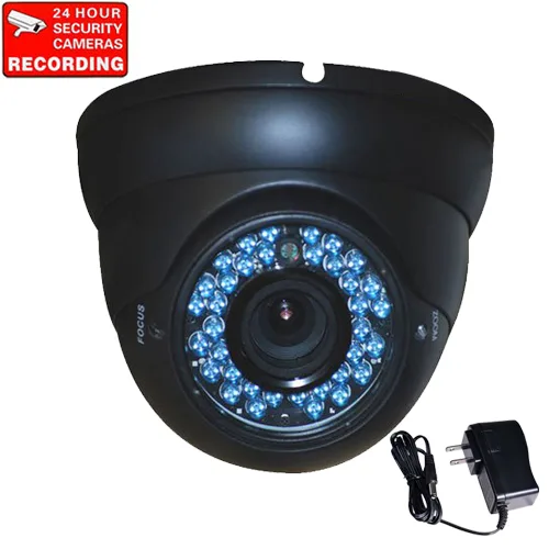 VideoSecu VideoSecu VD49HK 4-9mm varifocal dome CCTV camera 480 TVL 36 IR LEDs — product photo