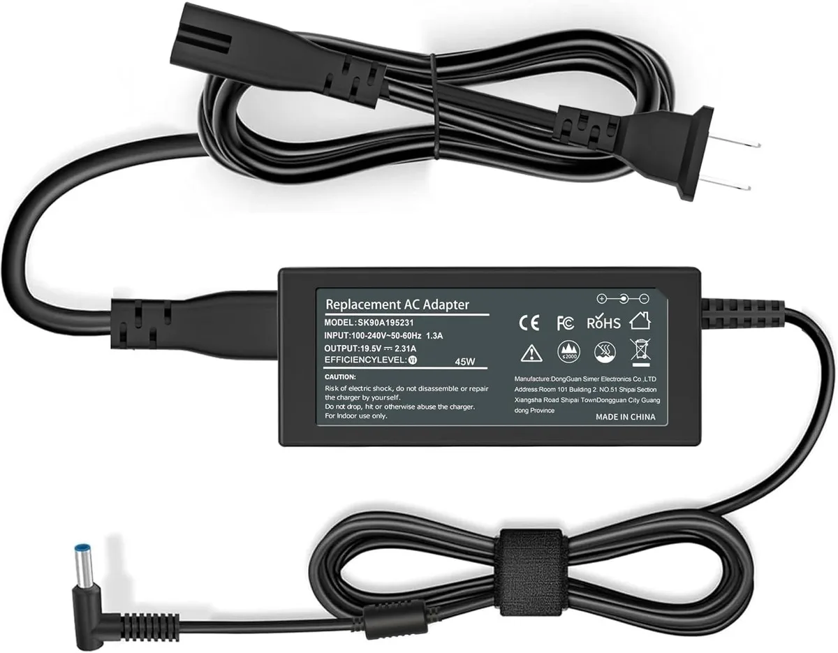 FLEANE FLEANE 45W 19.5V 2.31A Smart Blue Tip Laptop Charger — product photo