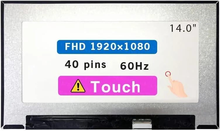 NUOLAISUN NUOLAISUN 14.0" FHD 1920x1080 40 pin Touch Screen — product photo