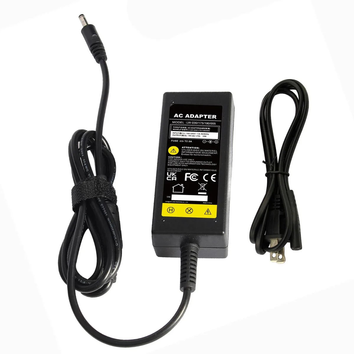 AC Doctor INC 33W AC Adapter 19V 1.75A for Asus ADP-33AW — product photo