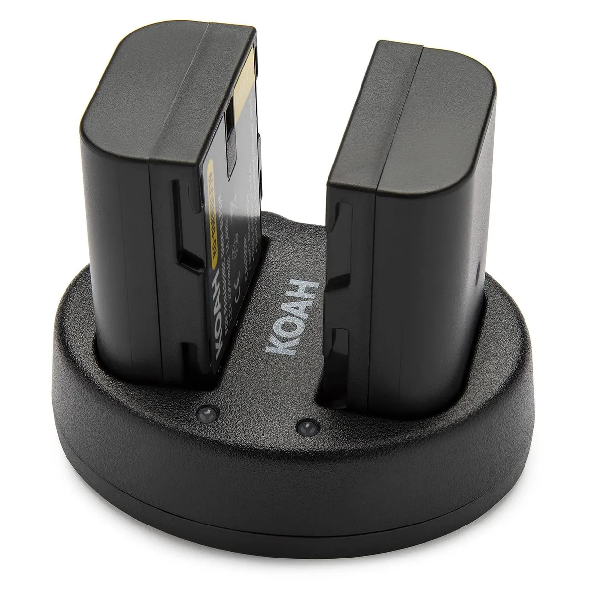 Koah Koah PRO DMW-BLF19 Two-Pack 2000 mAh Battery and Dual Charger Kit — product photo