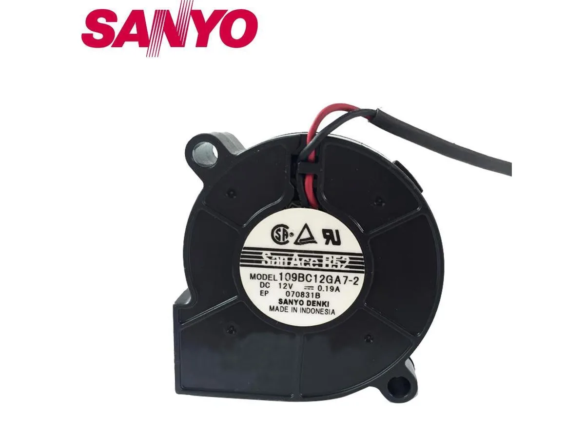 Fans Fans 109BC12GA7 5015 12V 0.12A 50mm centrifugal case fan — product photo