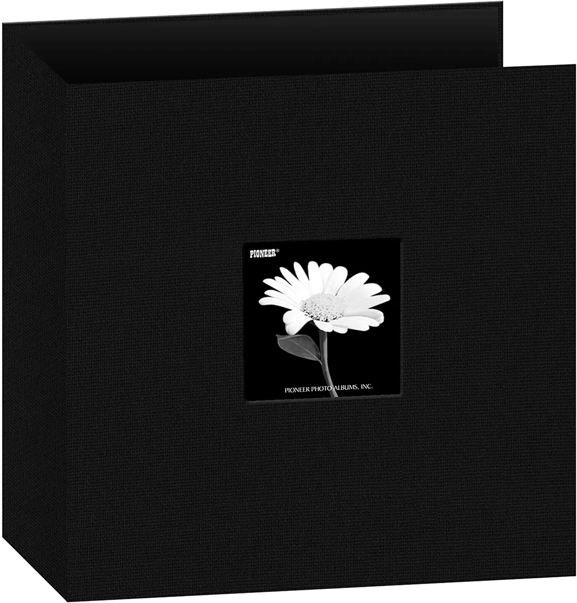 Pioneer Photo Albums Pioneer Photo Albums T-811 CBF/BK 8.5x11 3-Ring Fabric Frame Binder Deep Black — product photo