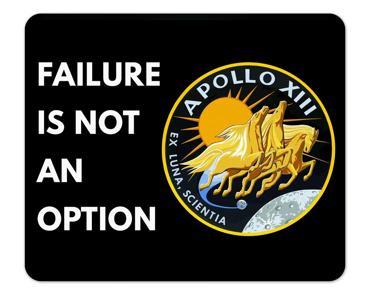 Future of Flight Future of Flight Apollo 13 Mouse Pad 7.75x9.25 1/4 Thick — product photo