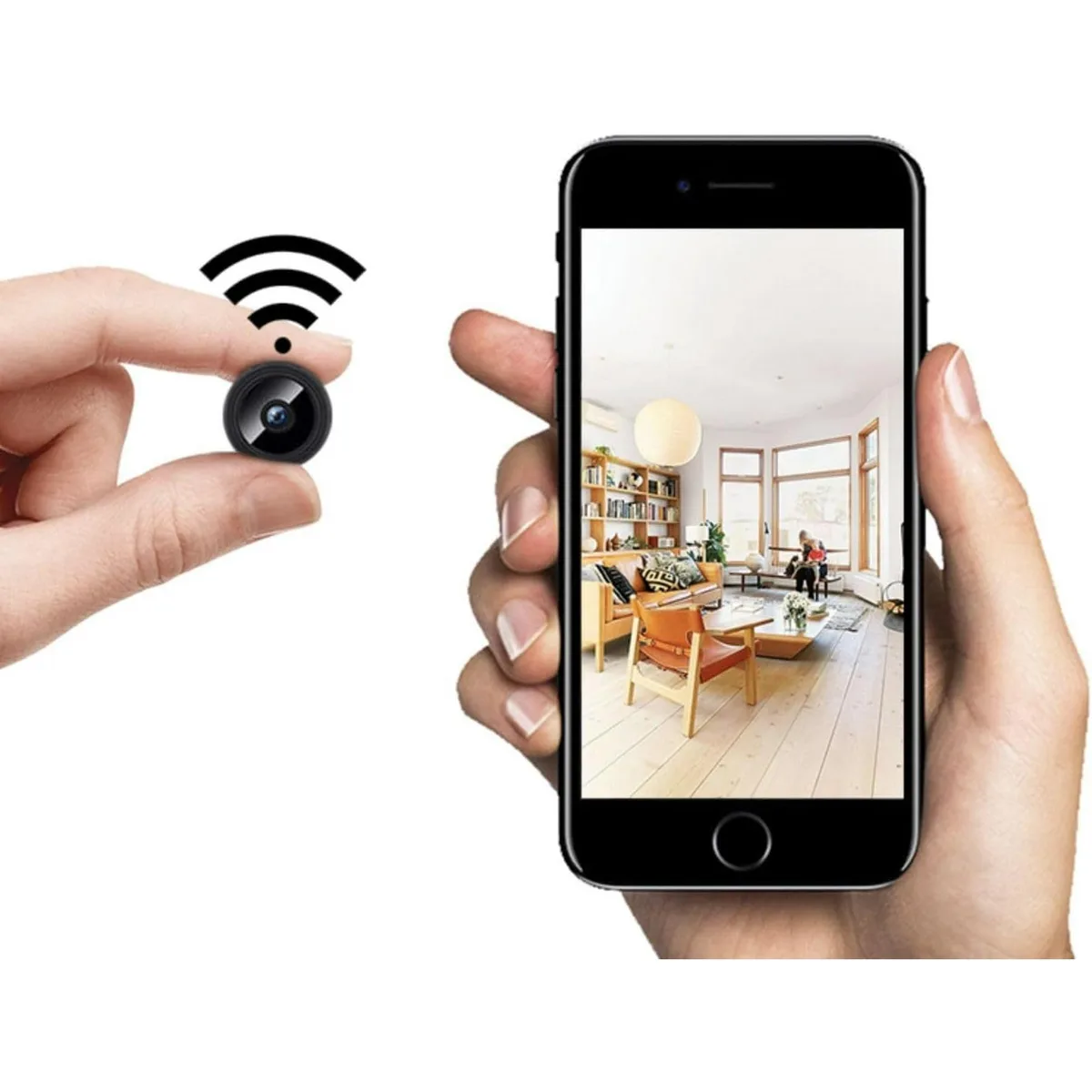 NShi NShi 1080P WiFi Hidden Camera 2.4GHz 30fps 90min Home Safety — product photo