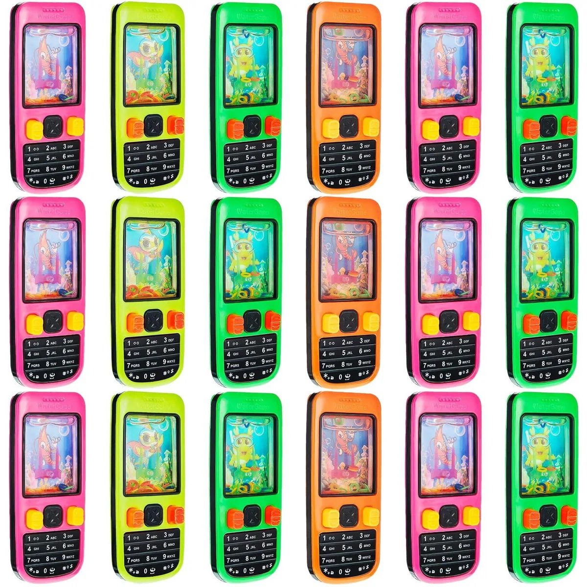  Worry Free Gadgets Gejoy-Ring Toss-01 Handheld Water Ring Games 10 Pack — product photo