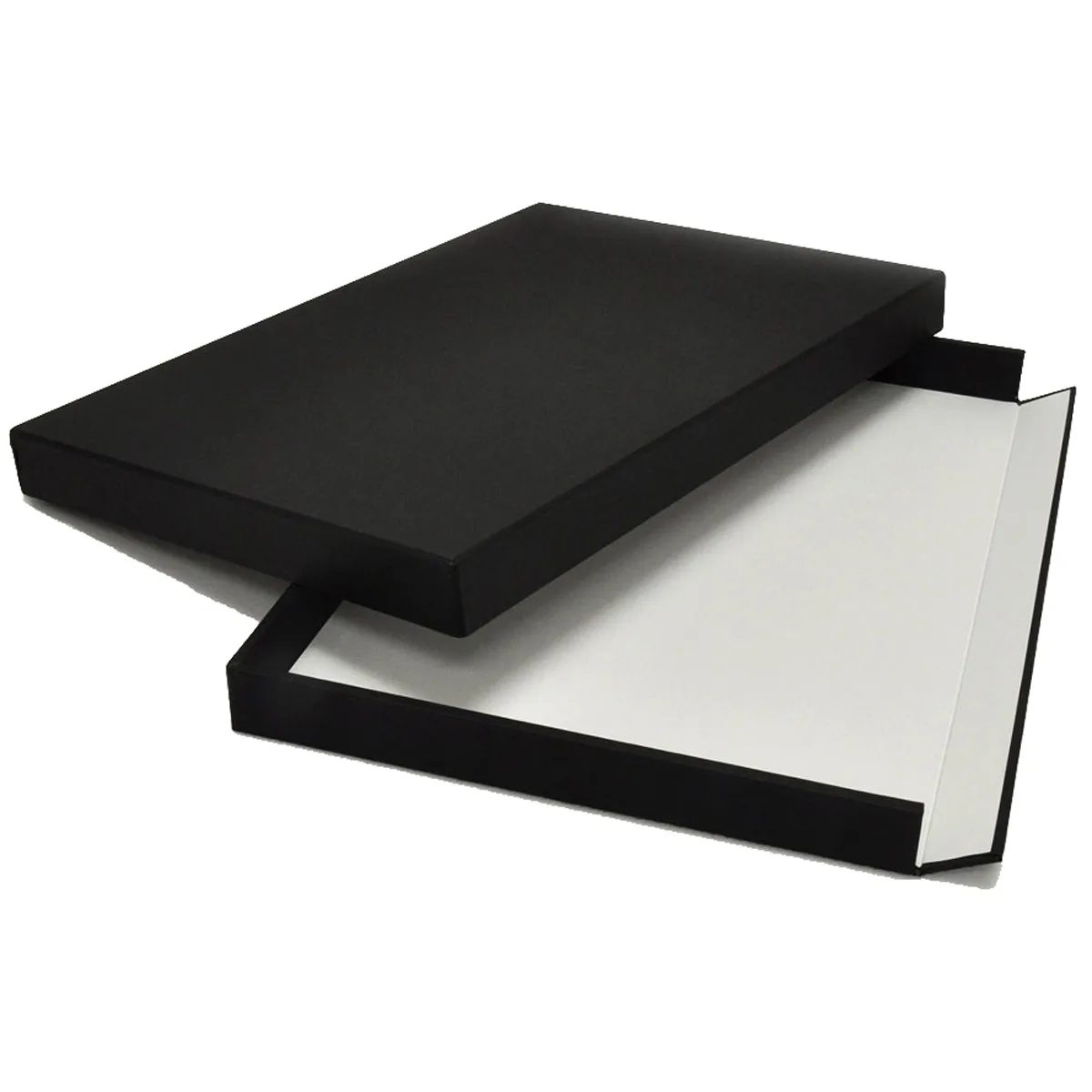 Archival Methods Archival Methods Museum Drop Front Box 24.5x36.5x1.5" Black #121-2436 — product photo