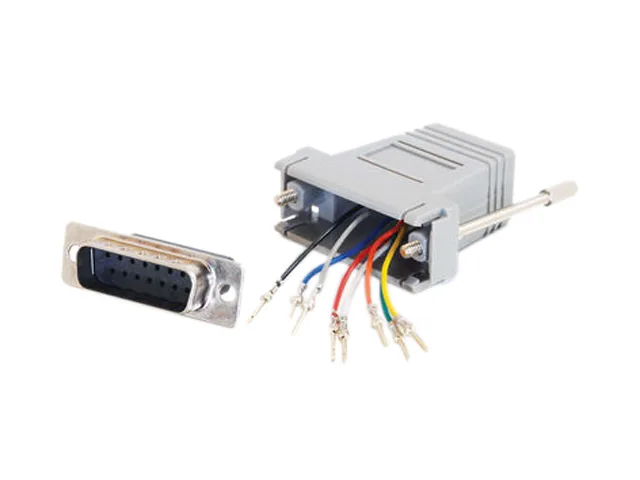 Cables To Go Cables To Go 02926 RJ45 to DB15 Male Data Adapter Grey — product photo