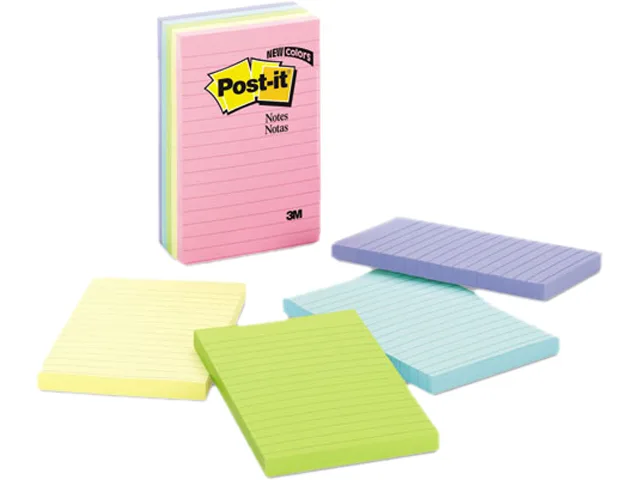 Post-it Post-it 660-5PK-AST sticky notes Marseille 100 sheets — product photo