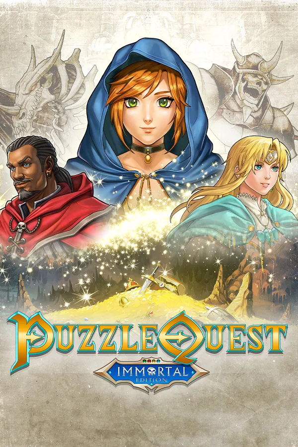 505 Games 505 Games Puzzle Quest: Immortal Edition 85642 downloadable game — product photo