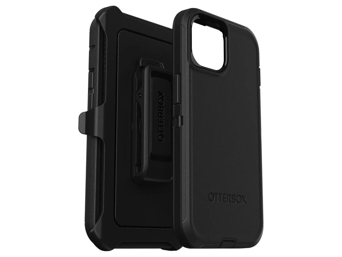 OtterBox OtterBox Defender Series Case Holster iPhone 15 14 13 Black 77-92554 — product photo