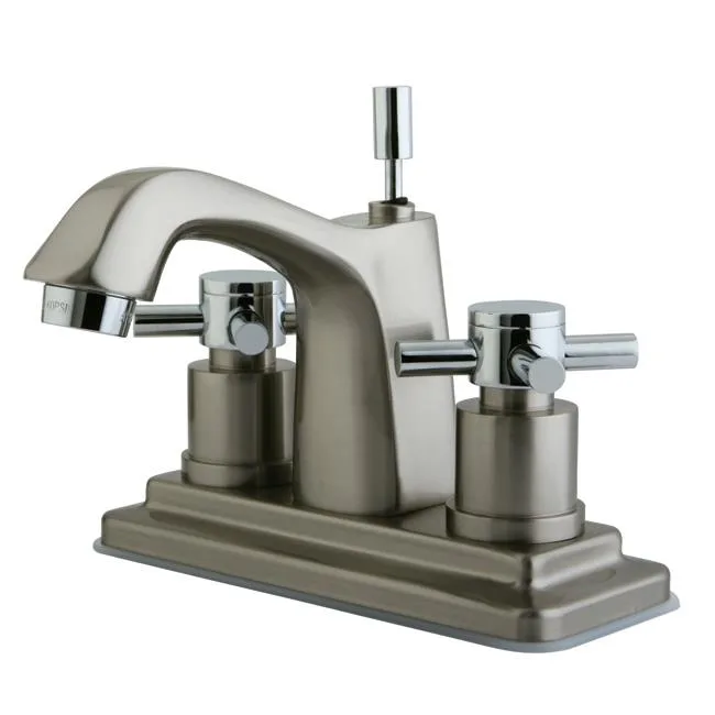 KINGSTON BRASS KINGSTON BRASS KS8647DX Concord Two Handle 4" Centerset Lavatory Faucet — product photo