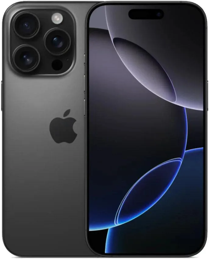 Apple Apple iPhone 16 Pro 512GB Black Titanium cell phones - unlocked — product photo