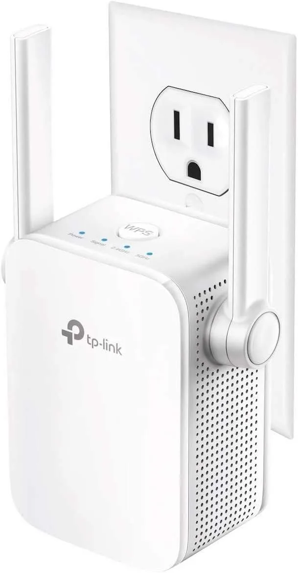 TP-Link TP-Link RE305 AC1200 dual-band wireless range extender — product photo