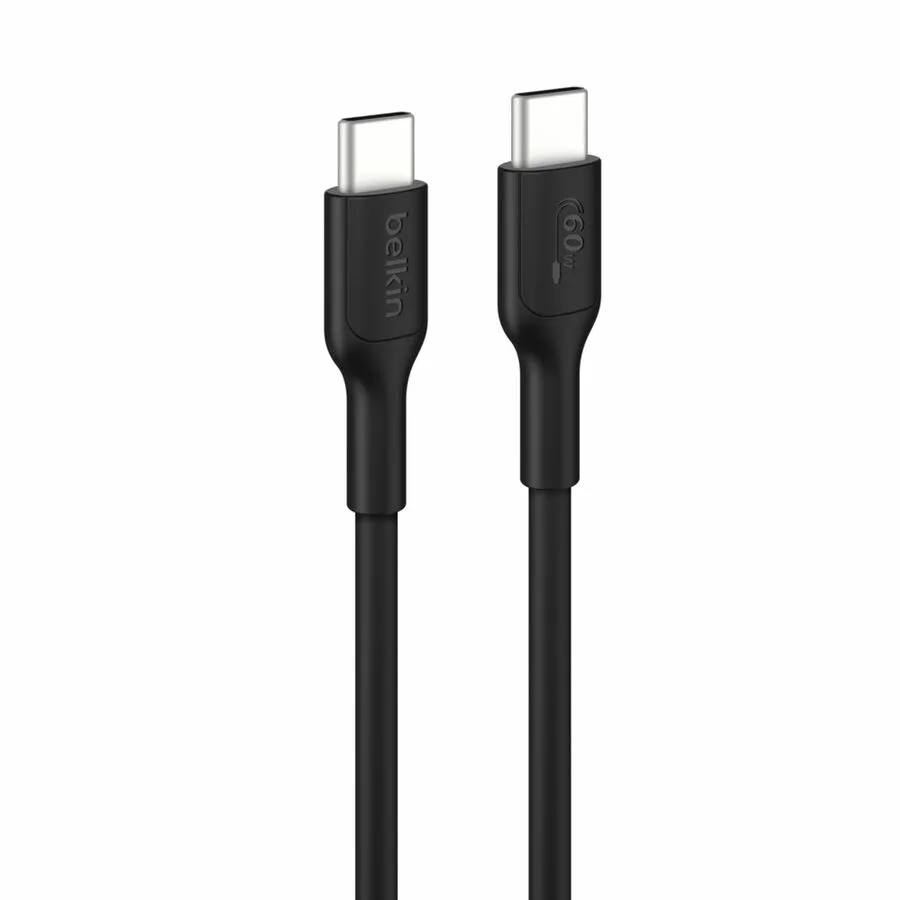 Belkin Belkin CAB023FQ1MBK USB-C to USB-C cable 60W 1m black — product photo