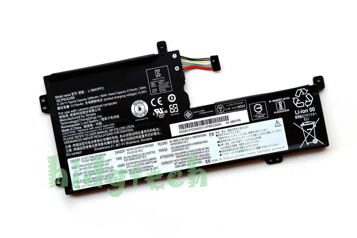 Beisite Beisite 36Wh 11.25V laptop battery for Lenovo Ideapad L340 15 17 API IWL — product photo