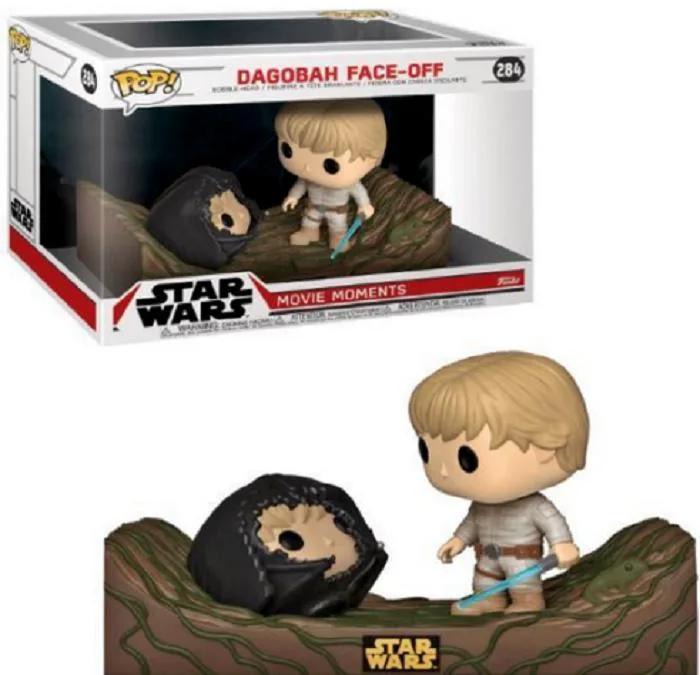 Funko Funko POP! Star Wars Smugglers Bounty 284 Dagobah Face-Off Luke Skywalker action figure — product photo
